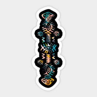 Best gift for african motif lovers Sticker